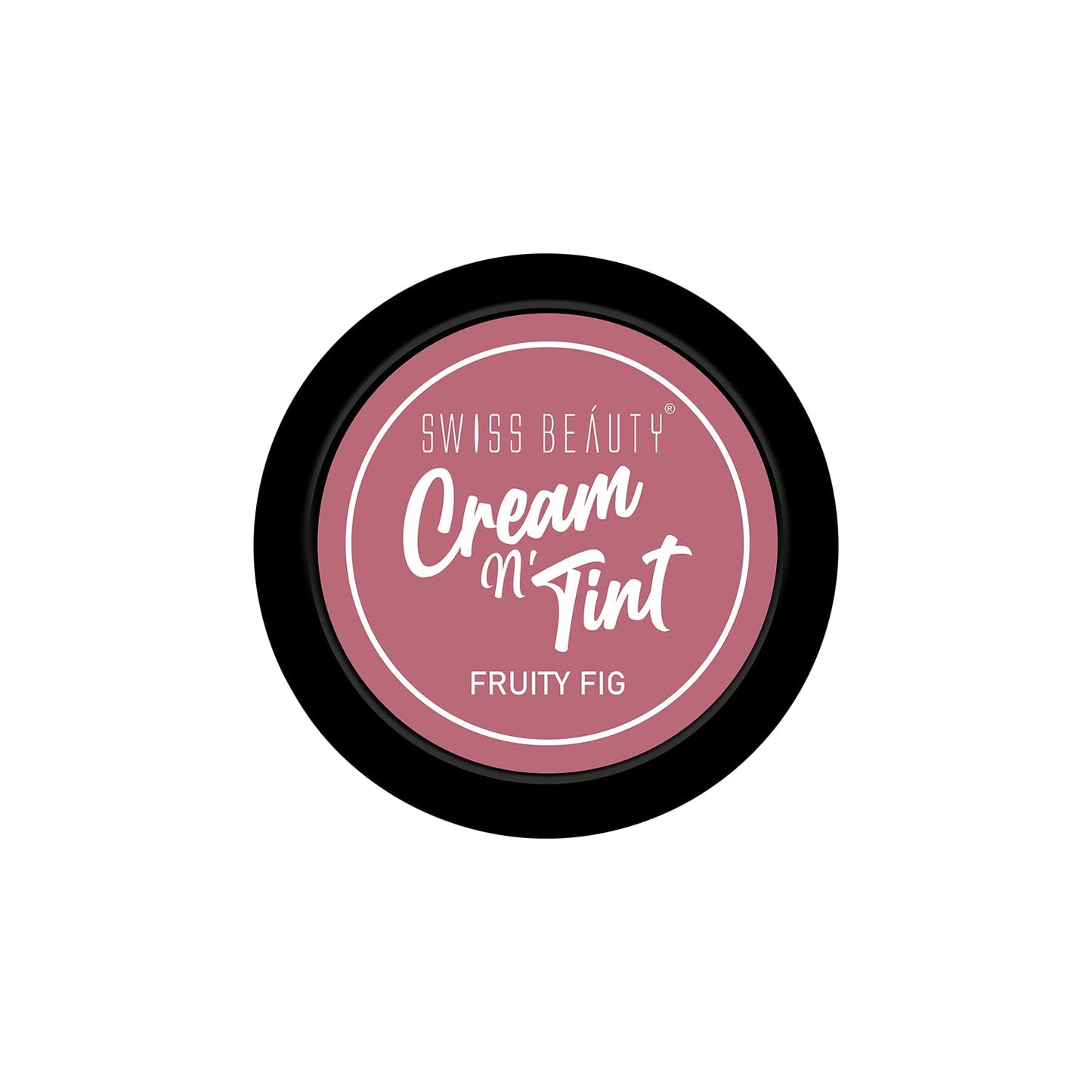 Swiss Beauty 3-in-1 Cream N'Tint for Lips,eyes and cheeks| Long lasting and easily blendable | With Jojoba oil and Glycerine | Shade - Fruity Fig, 8Gm|
