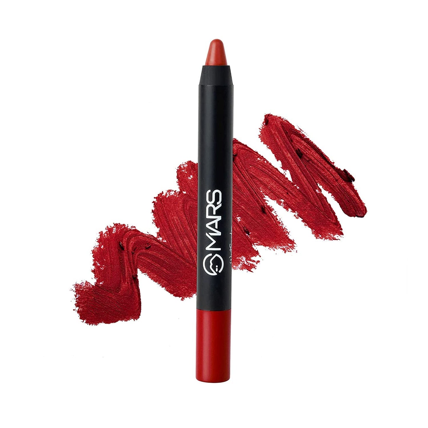 MARS Long Lasting Crayon Lipstick up to 12 Hours Stay | Matte Finish | Waterproof | Won't Smudge Won't Budge Lip Crayon (3.5 gm) (10-Girl Power)