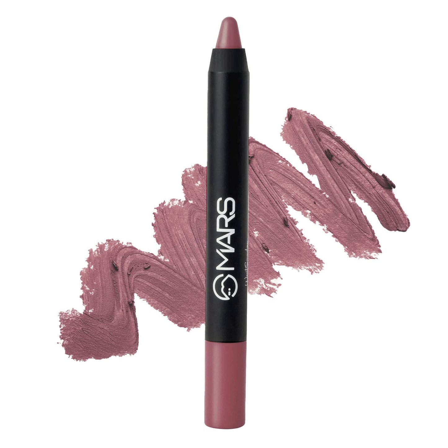 MARS Long Lasting Crayon Lipstick up to 12 Hours Stay | Matte Finish | Waterproof | Won't Smudge Won't Budge Lip Crayon (3.5 gm) (10-Girl Power)
