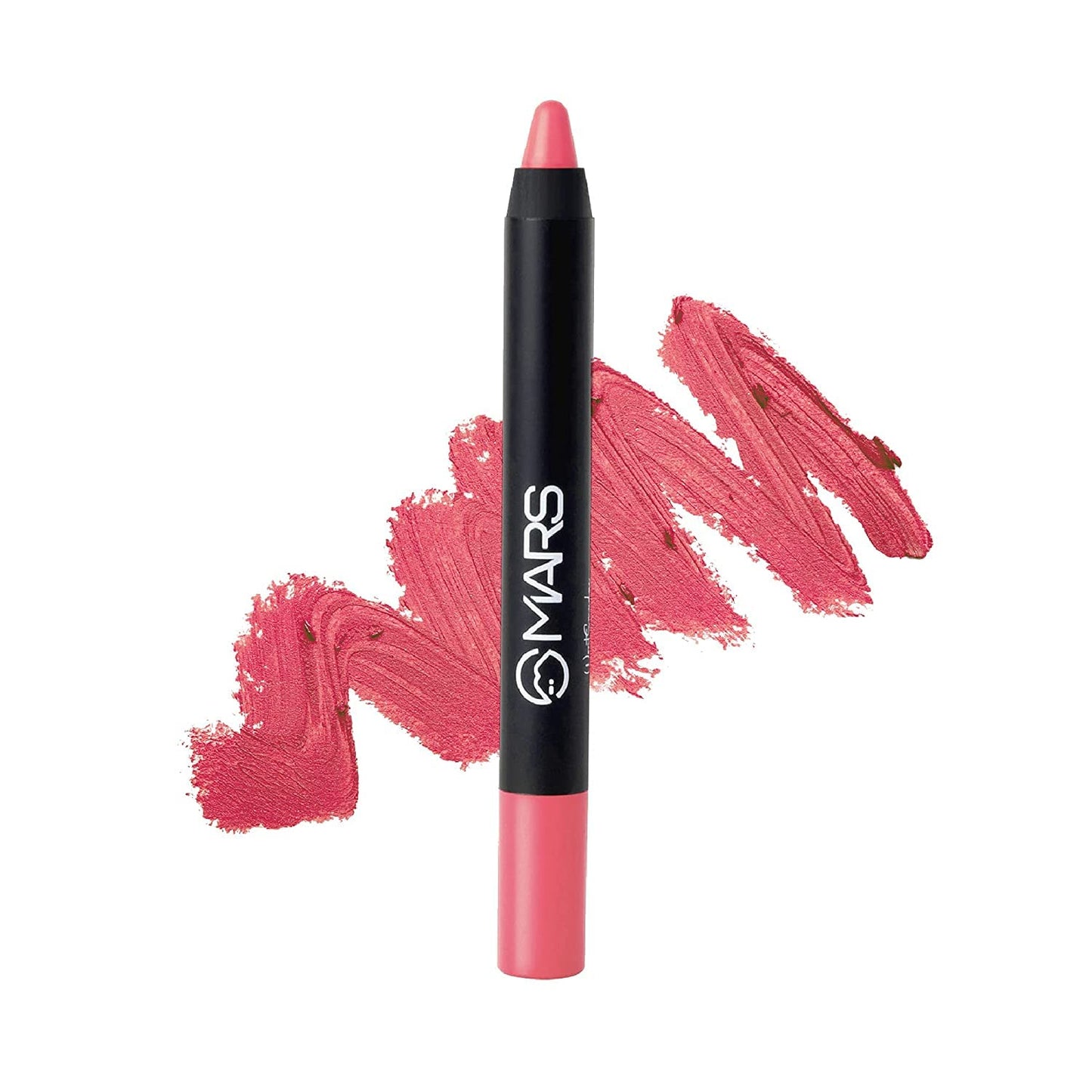 MARS Long Lasting Crayon Lipstick up to 12 Hours Stay | Matte Finish | Waterproof | Won't Smudge Won't Budge Lip Crayon (3.5 gm) (10-Girl Power)