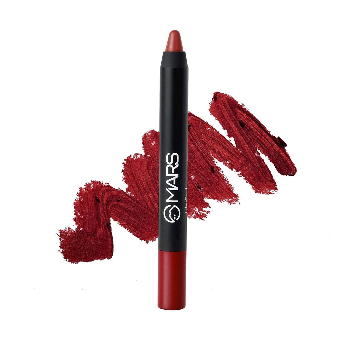 MARS Long Lasting Crayon Lipstick up to 12 Hours Stay | Matte Finish | Waterproof | Won't Smudge Won't Budge Lip Crayon (3.5 gm) (10-Girl Power)