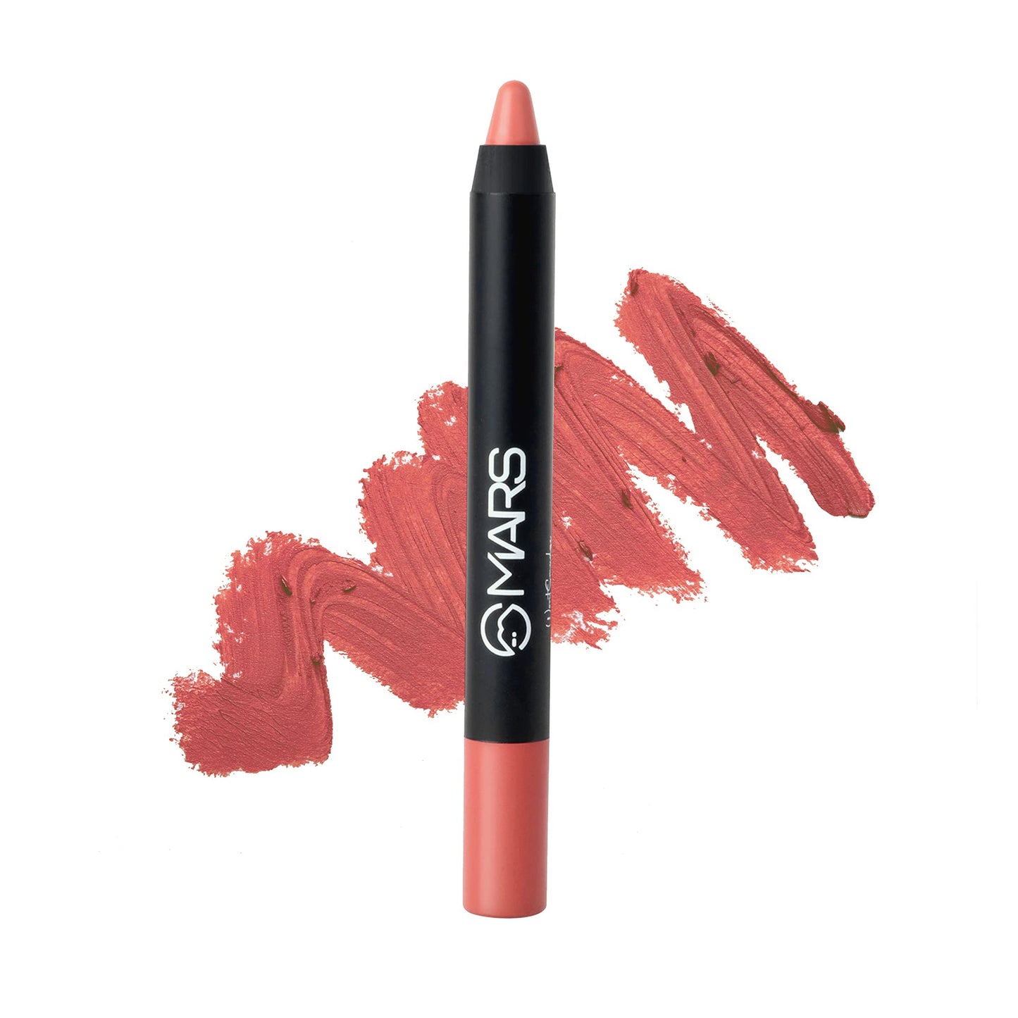 MARS Long Lasting Crayon Lipstick up to 12 Hours Stay | Matte Finish | Waterproof | Won't Smudge Won't Budge Lip Crayon (3.5 gm) (10-Girl Power)