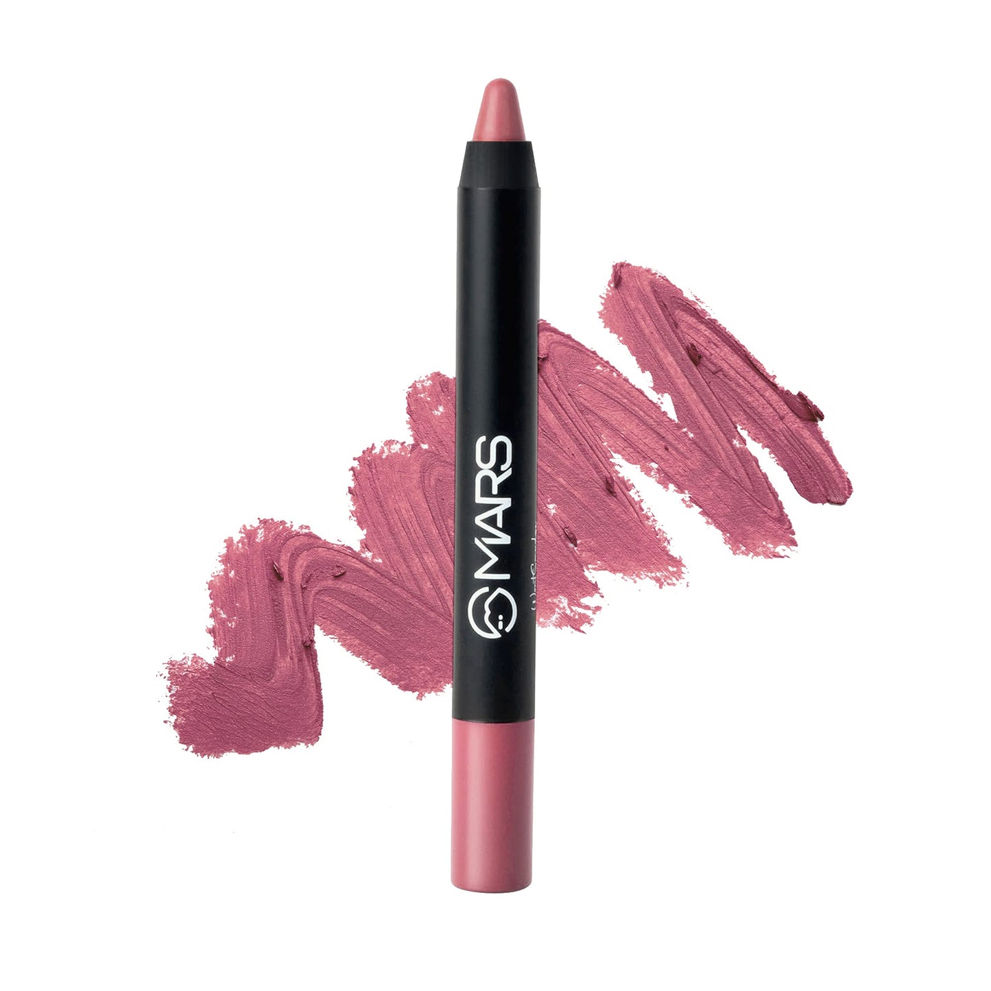MARS Long Lasting Crayon Lipstick up to 12 Hours Stay | Matte Finish | Waterproof | Won't Smudge Won't Budge Lip Crayon (3.5 gm) (10-Girl Power)
