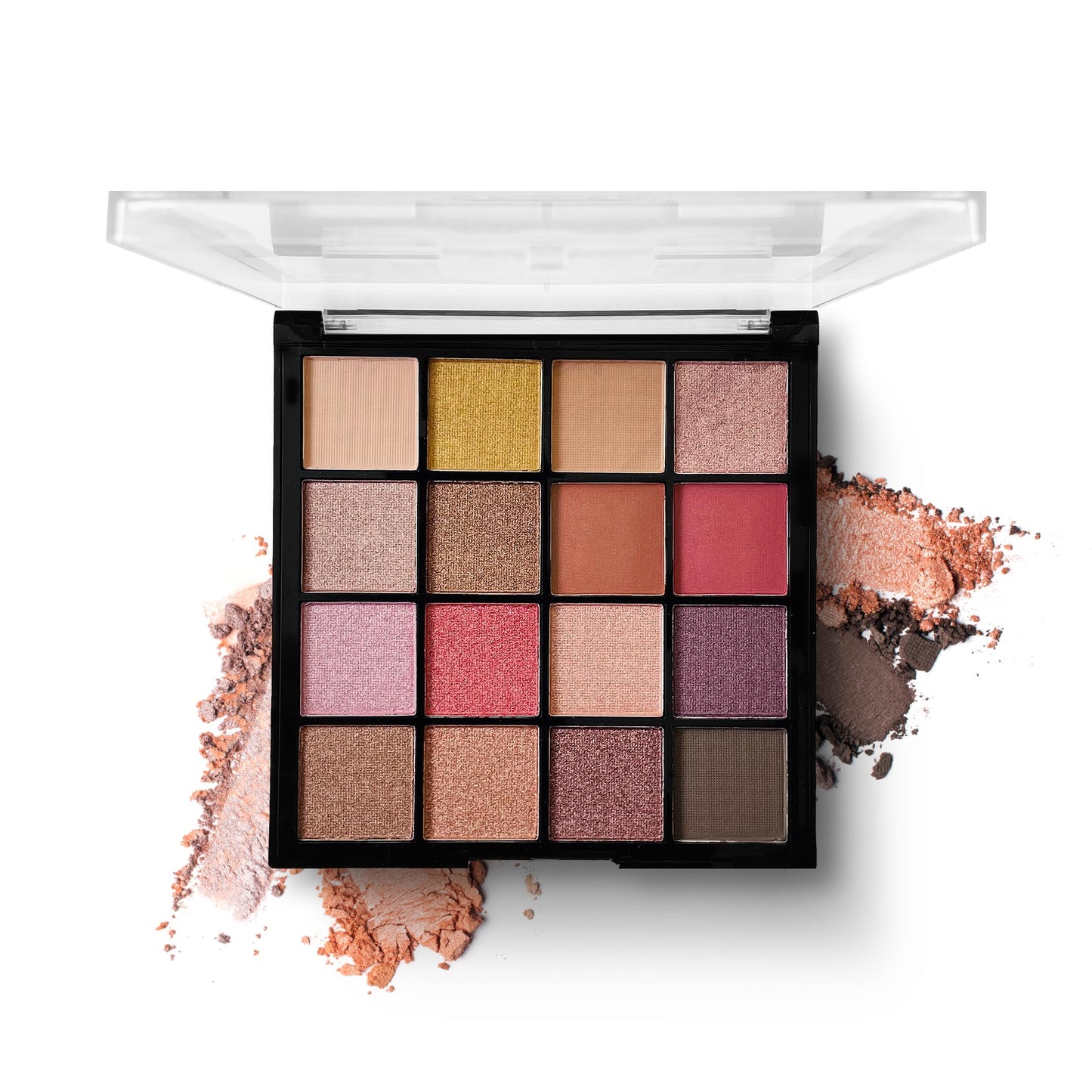 Hilary Rhoda Perfection Eyeshadow Palette|Highly Pigmented Eyeshadow Palette|Matte&Shimmer Finish|Long Lasting Eyeshadow For Women|Blendable Eyeshadow|20.8G|16 Shades (Shade 3),Multicolor