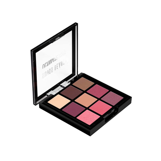 Swiss Beauty Ultimate 9 Color Eyeshadow Palette, Eye MakeUp, Multicolor-01, 6g