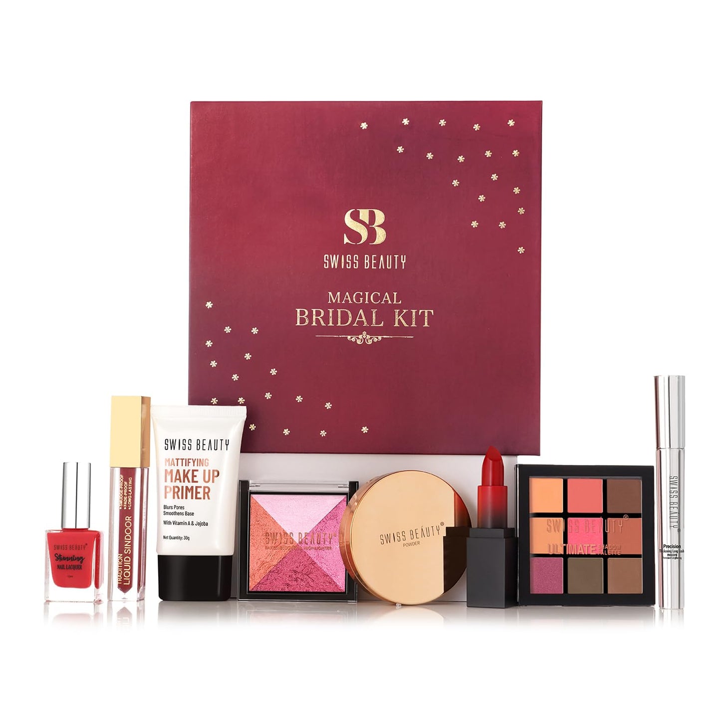 Swiss Beauty Ultimate 9 Color Eyeshadow Palette, Eye MakeUp, Multicolor-01, 6g