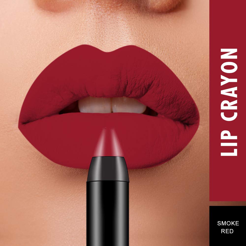 Swiss Beauty 12 Hrs. Stay Matte Lip Crayon, Artist Nude, 3g - Long Lasting, Waterproof, Super Stay, Matte Finish Lip Crayon, Long Wear, Crayon Lipstick
