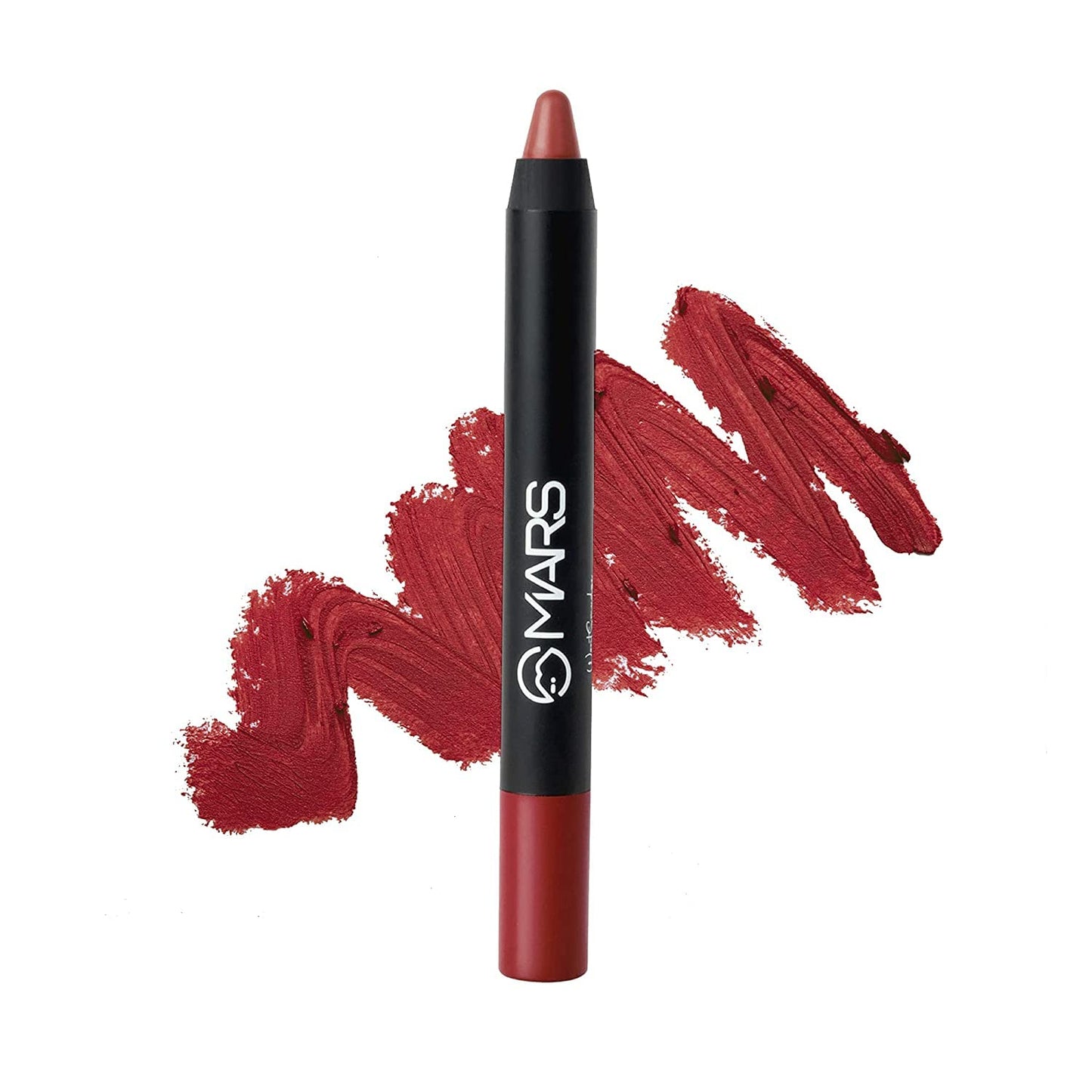 MARS Long Lasting Crayon Lipstick up to 12 Hours Stay | Matte Finish | Waterproof | Won't Smudge Won't Budge Lip Crayon (3.5 gm) (10-Girl Power)