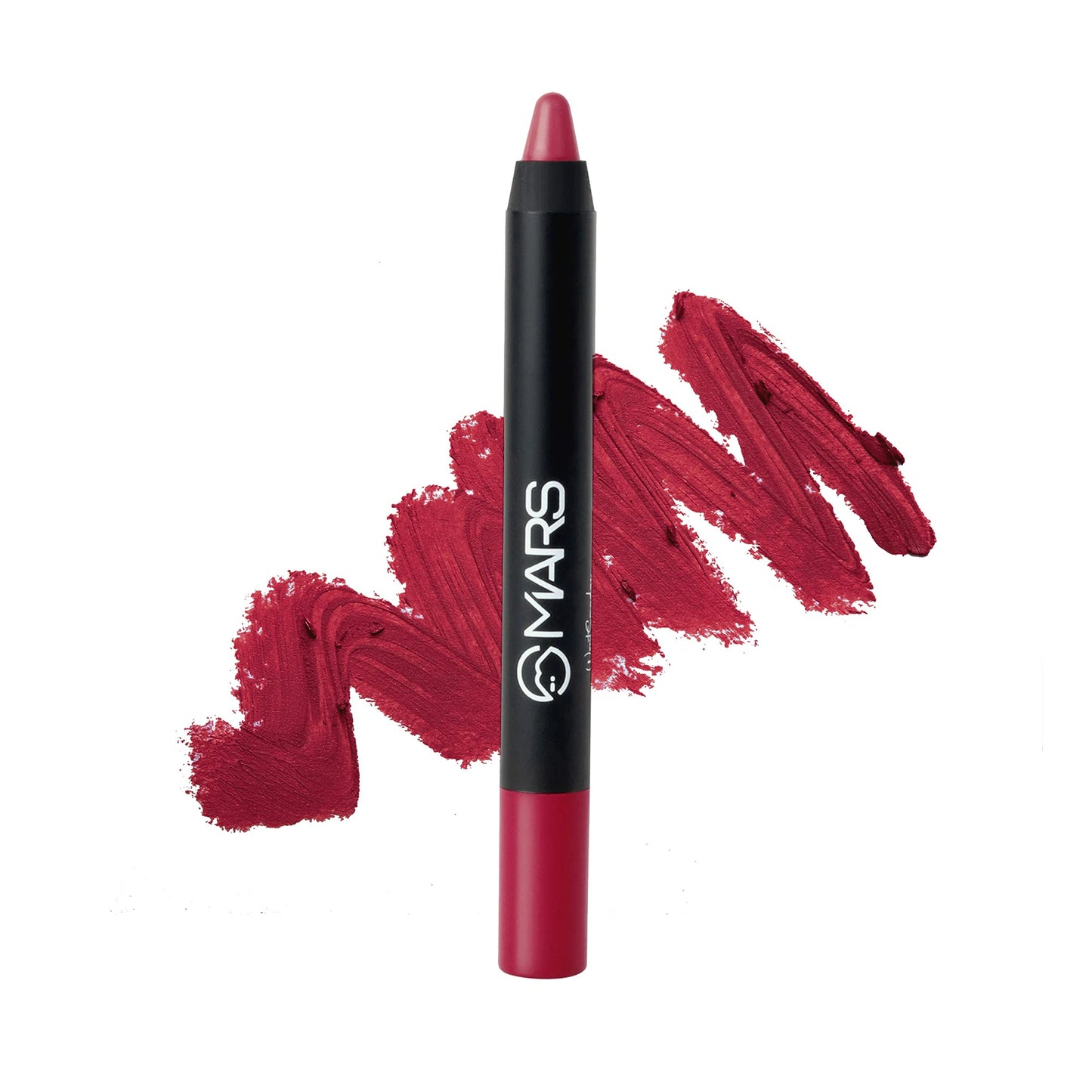 MARS Long Lasting Crayon Lipstick up to 12 Hours Stay | Matte Finish | Waterproof | Won't Smudge Won't Budge Lip Crayon (3.5 gm) (10-Girl Power)