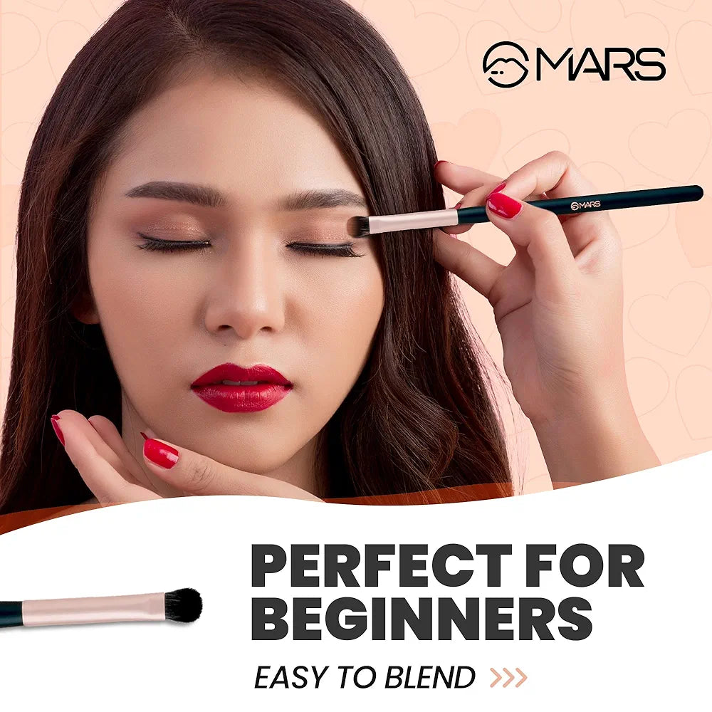 MARS 12 Shades Back to Basics Eyeshadow Palette with Free Applicator | Matte | Shimmer | Beginner Friendly & Long Lasting Eye Shadow Palette  